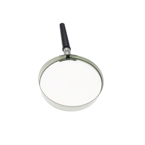Lupa cu lentila din sticla, zoom 4X, diametru 75mm, rama metalica si maner plastic [7]