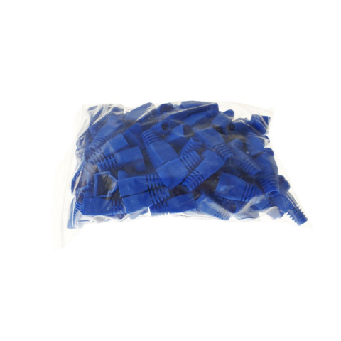 Manson de protectie mufa UTP, albastru, set 100 bucati [11]
