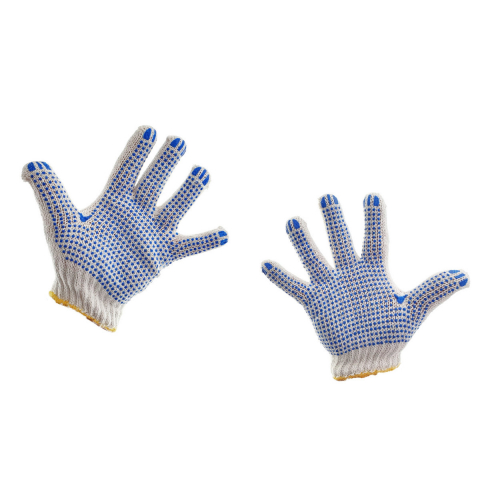 Manusi de protectie din fibra mixta cu prindere antiderapanta, marime universala [2]