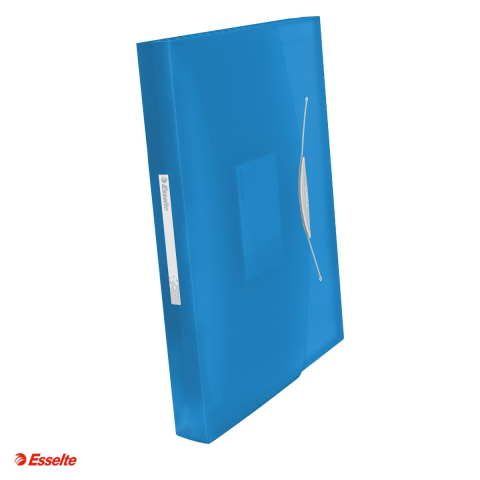Mape si serviete - Mapa tip proiect Esselte VIVIDA, PP, A4, capacitate 300 coli, pentru transport, albastru