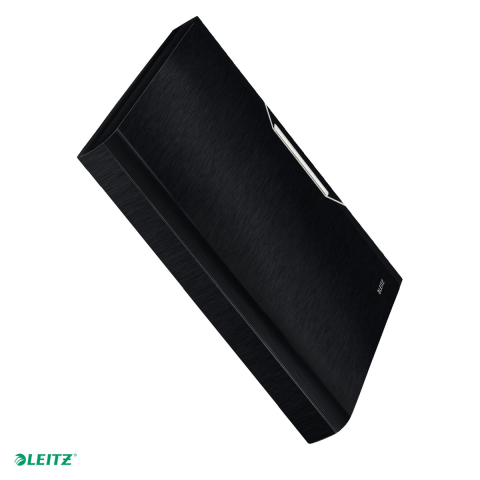 Organizare si arhivare - Mapa tip proiect Leitz Style, PP, A4, capacitate 250 coli, pentru transport, negru Satin