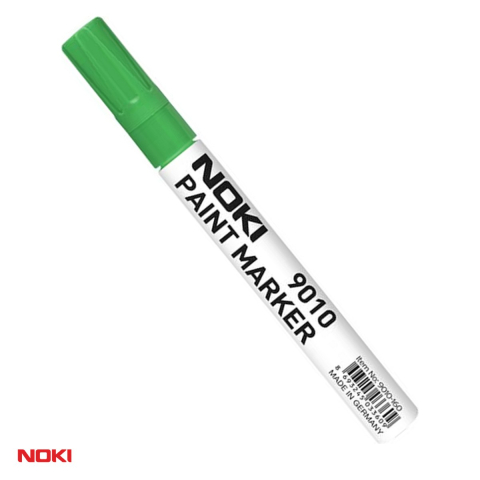 Markere speciale pentru desen si arta - Marker cu vopsea NOKI 9010, varf rotund 2-4 mm, vopsea verde