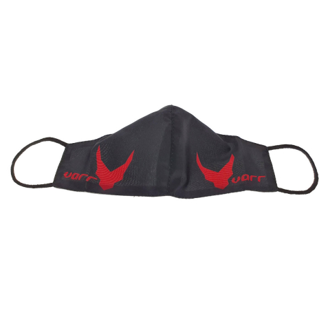 Masca fashion VARR™ Streetwear Face Gear, de protectie, 2 straturi, reutilizabila, marime M, neagra [4]