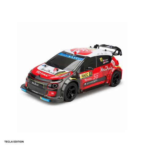 Jucarii - Masinuta Fast Gearz cu telecomanda Citroen C3 Wrc 1 10, 500 mAh, 2 x AA, Negru