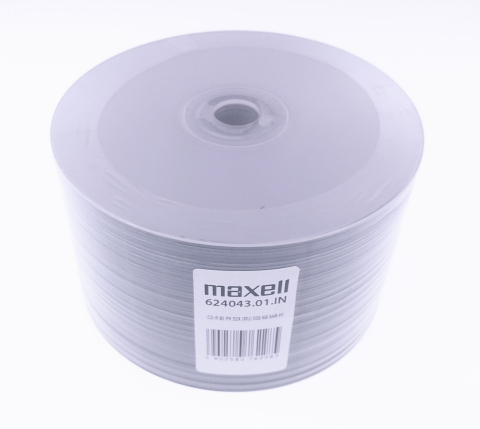 Maxell - CD-R Maxell 700 Mb , 80 min , 52X , Alb Printabil Inkjet , set 50 buc - pret/set [5]