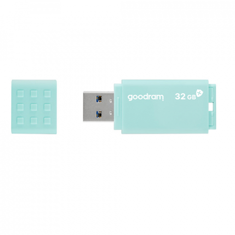 Memorii 32 Gb - Memorie USB 3.0, 32 GB, Goodram UME3 Care, cu capac, albastra