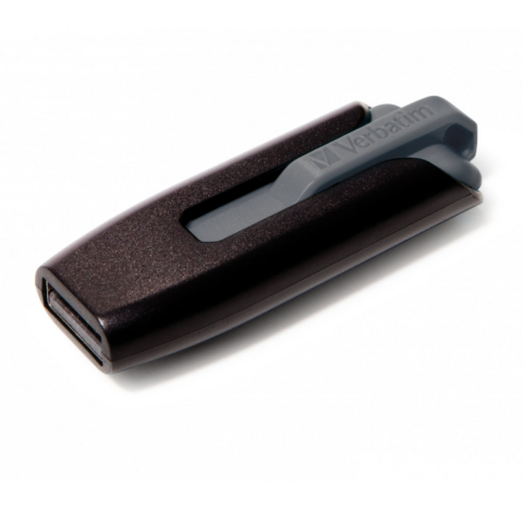 Memorie USB 3.0 Verbatim 64 Gb, Store'n'Go V3, retractabila, neagra [1]