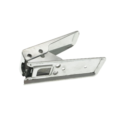 Micro Sim cutter MSC01S,cu adaptor si pin deschidere,din metal,argintiu [4]