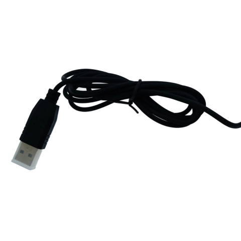 Microfon gaming K1, cu baza 120 x104 mm, lungime cablu 140 cm, conector USB, negru cu rosu [3]