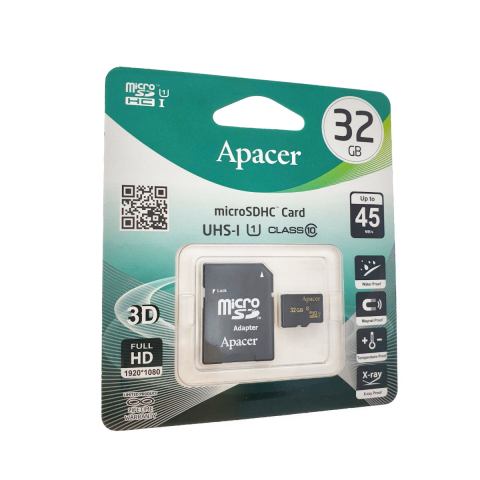 MicroSDHC Card Apacer 32GB clasa 10 UHS-I cu adaptor, 45MB/s [4]