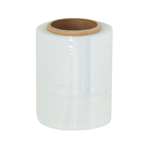 Folie ambalare - Mini rola 245g folie stretch elastica, 10 cm latime, lungime 150 m, PR-9340-W, pentru ambalare, transparenta