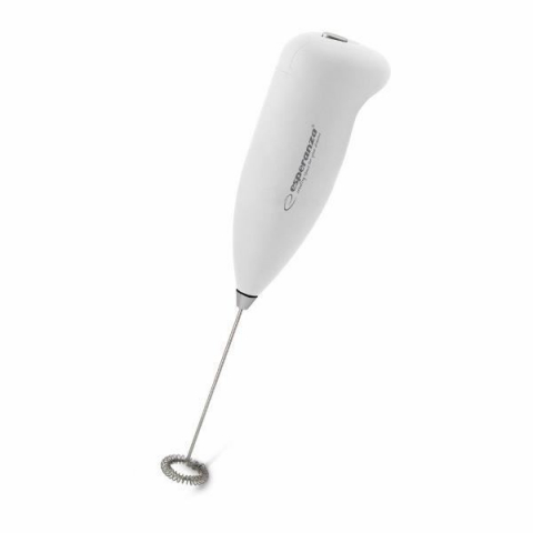 Mixer mini Esperanza EKF001W , pentru spuma lapte, alb [1]
