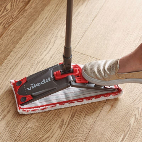 Mop plat confort Vileda UltraMax 04 XL 20120,microfibra 2in1,cu maner rotativ telescopic [6]