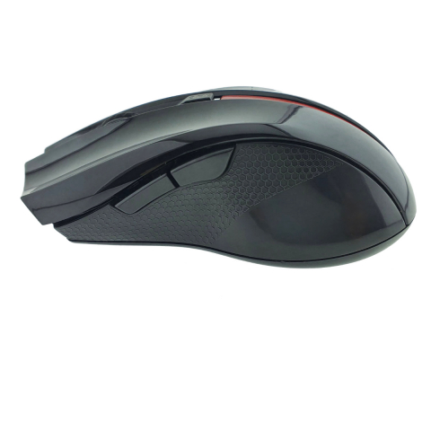 Mouse optic fara fir, 6D, Bluetooth v.5.0, Esperanza Virgo 94662, 120 x 70 x 40 mm, 1600 DPI, negru cu rosu [1]