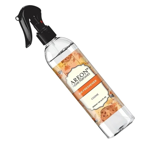 Odorizante - Odorizant de camera Areon Cookie cu pulverizator, 300 ml, parfum gurmand de deserturi proaspat coapte, improspateaza aerul