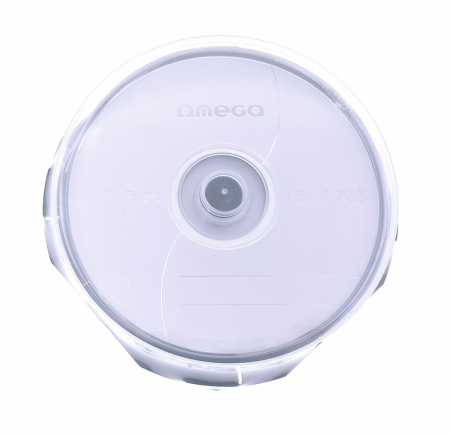 DVD-R inscriptibil - Omega - DVD-R, 4.7Gb, 16X ,OMEGA ,[56816], Cake Box , 10 buc / pret/set