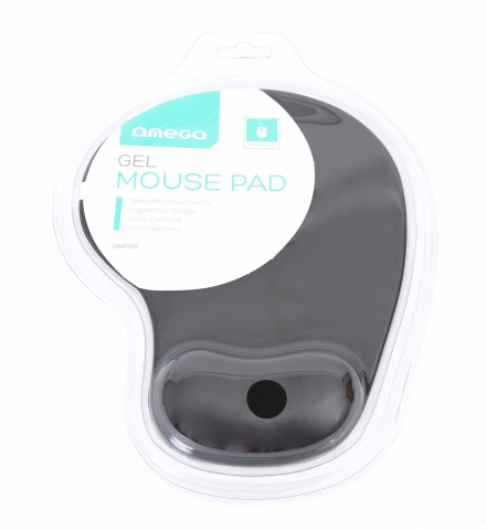 OMEGA GEL MOUSE PAD BLACK [42125] [6]