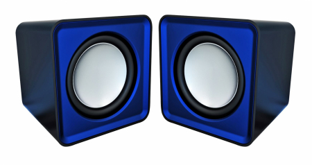 OMEGA SPEAKERS 2.0 OG-01 SURVEYOR 6W BLUE USB [41584] [1]