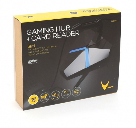 OMEGA USB 3.0 COMBO GAMING HUB 3 PORT +MICROSD CARD READER [43522] [7]