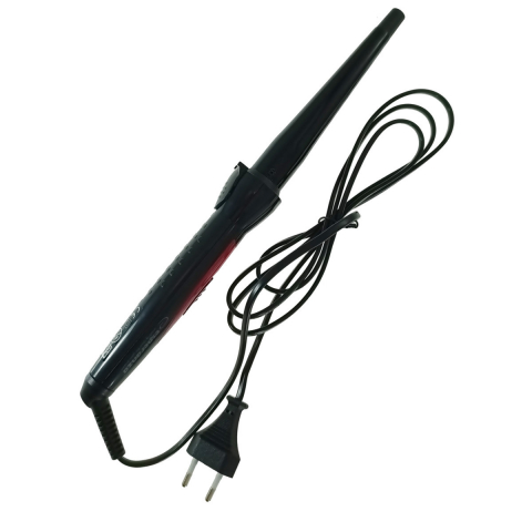 Ondulator de par conic 13-25mm, Esperanza Salma 93108, 25W, 230V, cablu de 180cm, negru cu rosu [1]