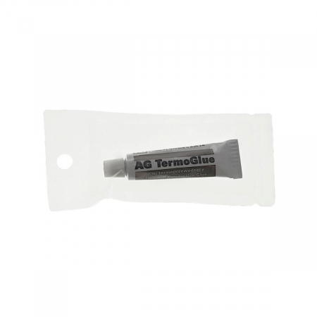 Pasta termoconductoare, AG TermoGlue, adeziv termo-conductiv, tub 10g, alb [1]