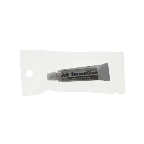 Pasta termoconductoare, AG TermoGlue, adeziv termo-conductiv, tub 10g, alb [5]
