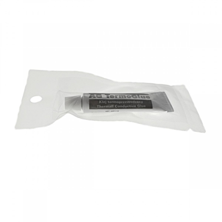 Pasta termoconductoare, AG TermoGlue, adeziv termo-conductiv, tub 10g, alb [3]