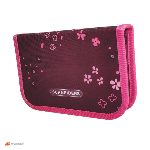 Birotica papetarie - Penar neechipat cu un fermoar Walker by Schneiders Floral Fantasy, 13.5x20.5x4 cm