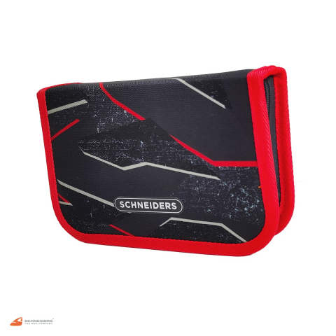 Birotica papetarie - Penar neechipat cu un fermoar Walker by Schneiders Shadow Spy, 13.5x20.5x4 cm