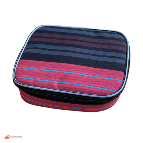 Birotica papetarie - Penar oval mare Walker by Schneiders Stripes Aktion, 22.5x16x6 cm, multicolor