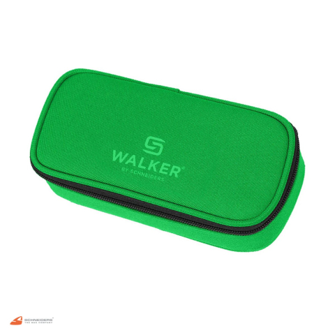 Birotica papetarie - Penar oval Walker by Schneiders Classic, 21x10x6 cm, verde