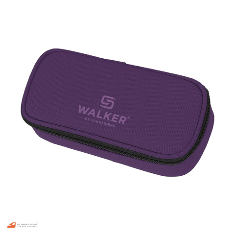 Birotica papetarie - Penar oval Walker by Schneiders Classic, 21x10x6 cm, violet