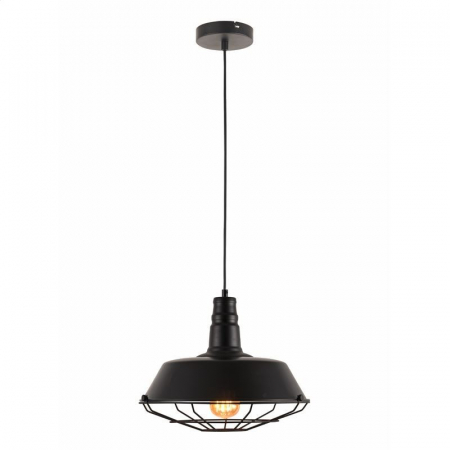 Pendul PLATINET - KRONOS ,E27 , 36x28cm ,Metal ,Negru [44026] [1]