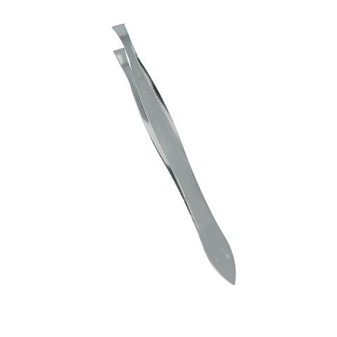 Penseta cosmetica dreapta, J7-V9 00010, 85mm, argintie [3]