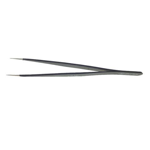 Penseta non-magnetica cu varf drept 15mm, JLY 01D, 131x8mm, anti-statica, din otel inoxidabil [4]