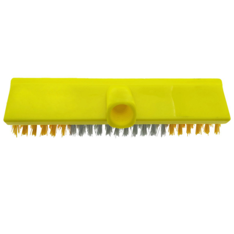 Perie covoare, cu filet 20mm, galben cu alb [2]