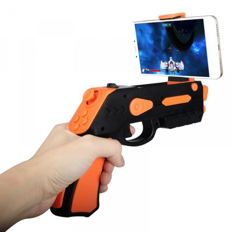 Pistol Omega, AR Shooting Gun ,Realitate Augumentata, ARBLASTER [44351], Negru cu portocaliu [4]