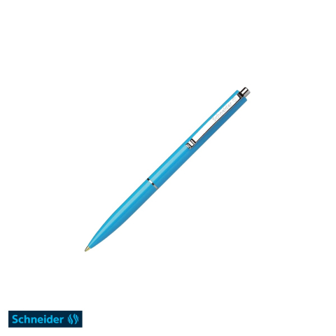 Pixuri cu mecanism - Pix cu mecanism Schneider K15, varf 0.7 mm, corp bleu, scriere albastra, pentru birou si uz zilnic