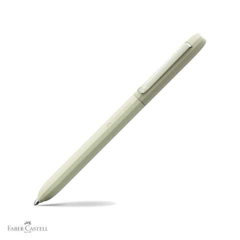 Pixuri premium - Pix Faber-Castell Avori Fresh Breeze Vernil, mina albastra XB, mecanism rotativ, din plastic reciclat