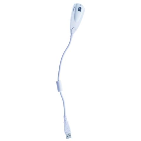 Placa de sunet externa USB, virtual 7.1 channel, cablu 20 cm, alba [1]