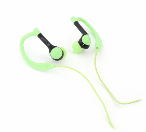 Casti In Ear cu microfon - PLATINET IN-EAR EARPHONES + MIC SPORT PM1072 GREEN [42940]
