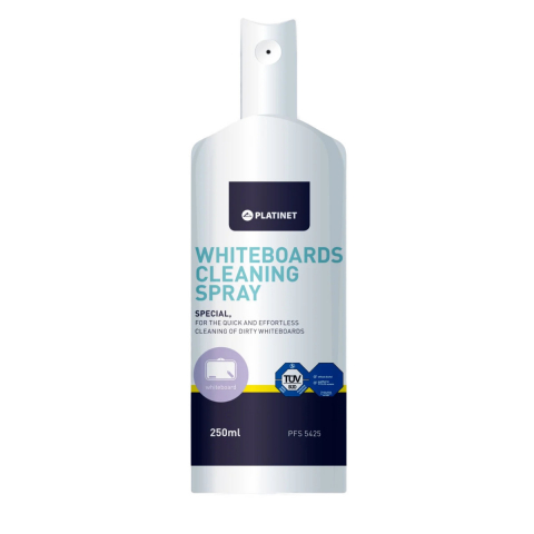 Articole curatenie - Spray pentru curatare table magnetice, Platinet Whiteboard Cleaner, 250 ml, antistatic