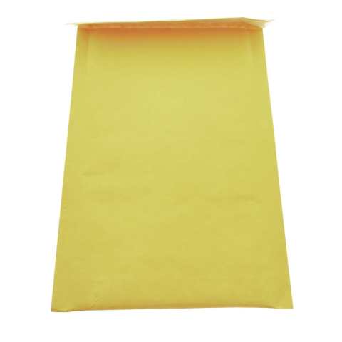 Plic anti-soc cu bule, 120 x 180 mm, cu clapeta de 40mm adeziva, galben [6]