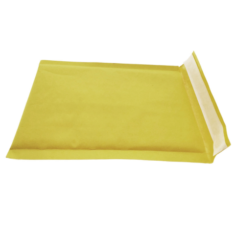 Plic anti-soc cu bule, 120 x 180 mm, cu clapeta de 40mm adeziva, galben [2]
