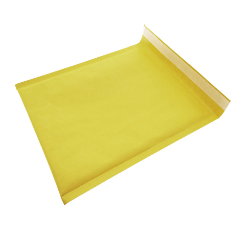 Plic anti-soc cu bule, 220 x 250 mm, cu clapeta de 40mm adeziva, galben [7]