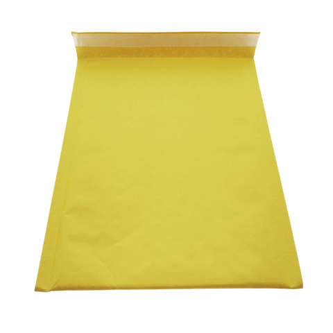 Plic anti-soc cu bule, 220 x 250 mm, cu clapeta de 40mm adeziva, galben [6]