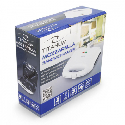 Prajitor de paine Titanum Mozzarella de tip sandwich 700W [5]