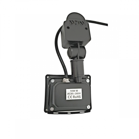 Proiector LED 10W cu senzor de miscare,IP65,negru [2]