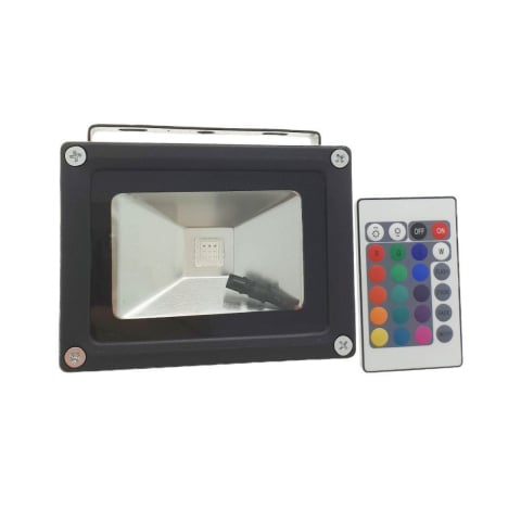 Proiector multicolor LED SMD RGB 10W ,IP 65,cu telecomanda [5]
