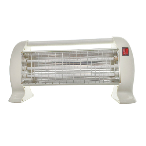 Aparate incalzire aer - Radiator portabil cu 3 elemente quartz, reglaj putere 400 W / 800 W / 1200 W, alb
